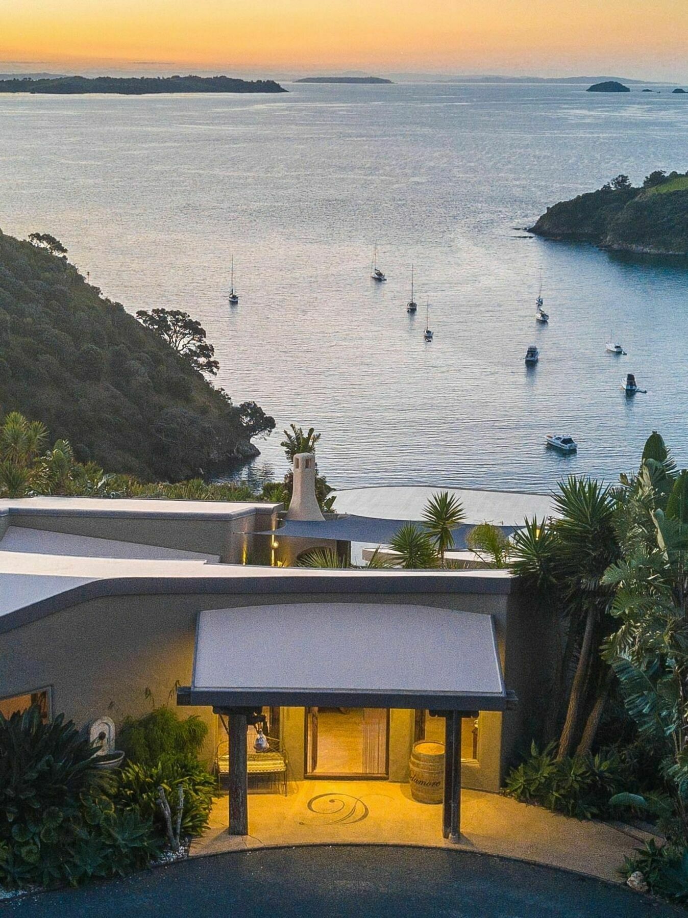 Delamore Lodge Oneroa Dış mekan fotoğraf