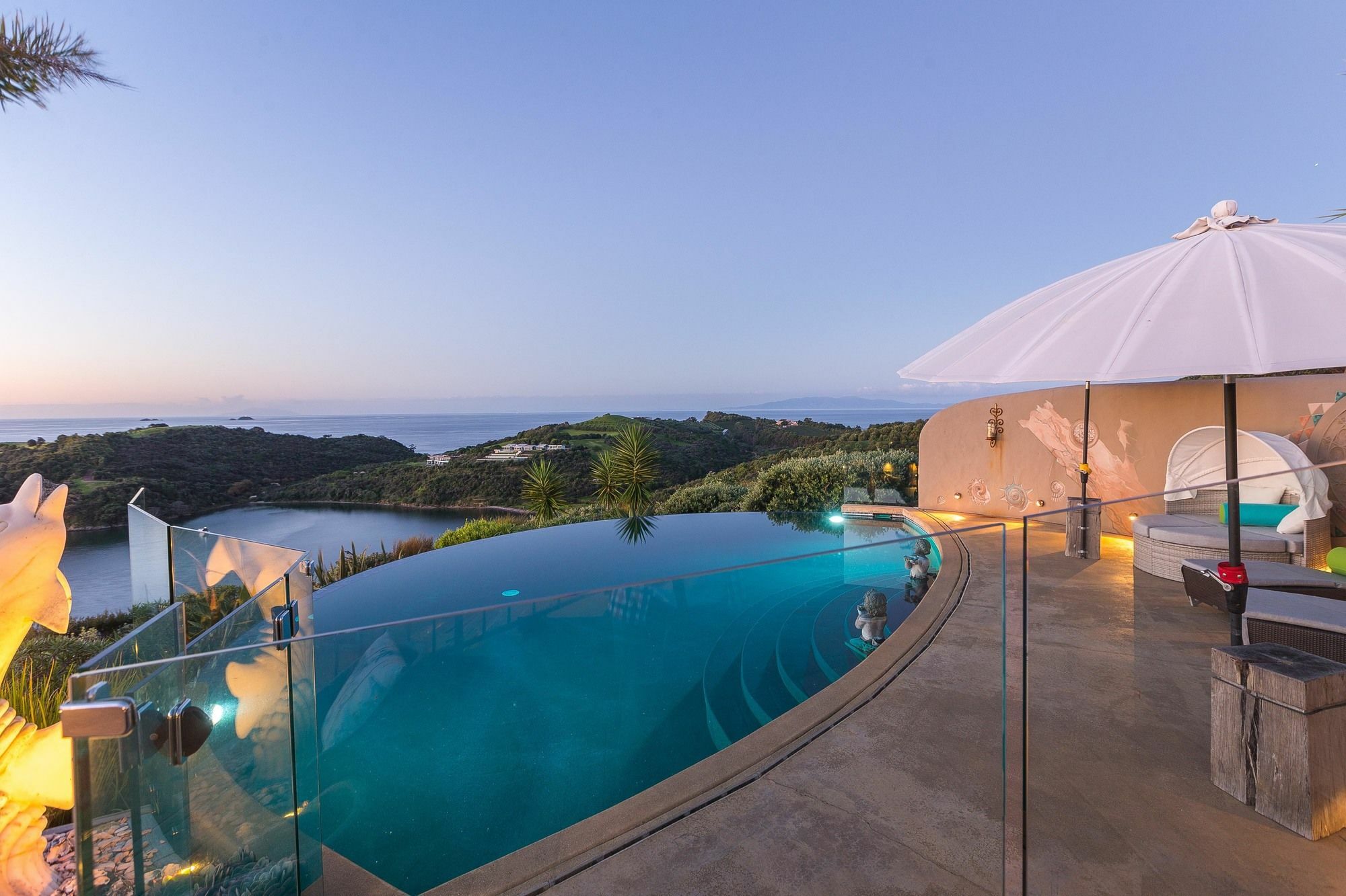 Delamore Lodge Oneroa Dış mekan fotoğraf