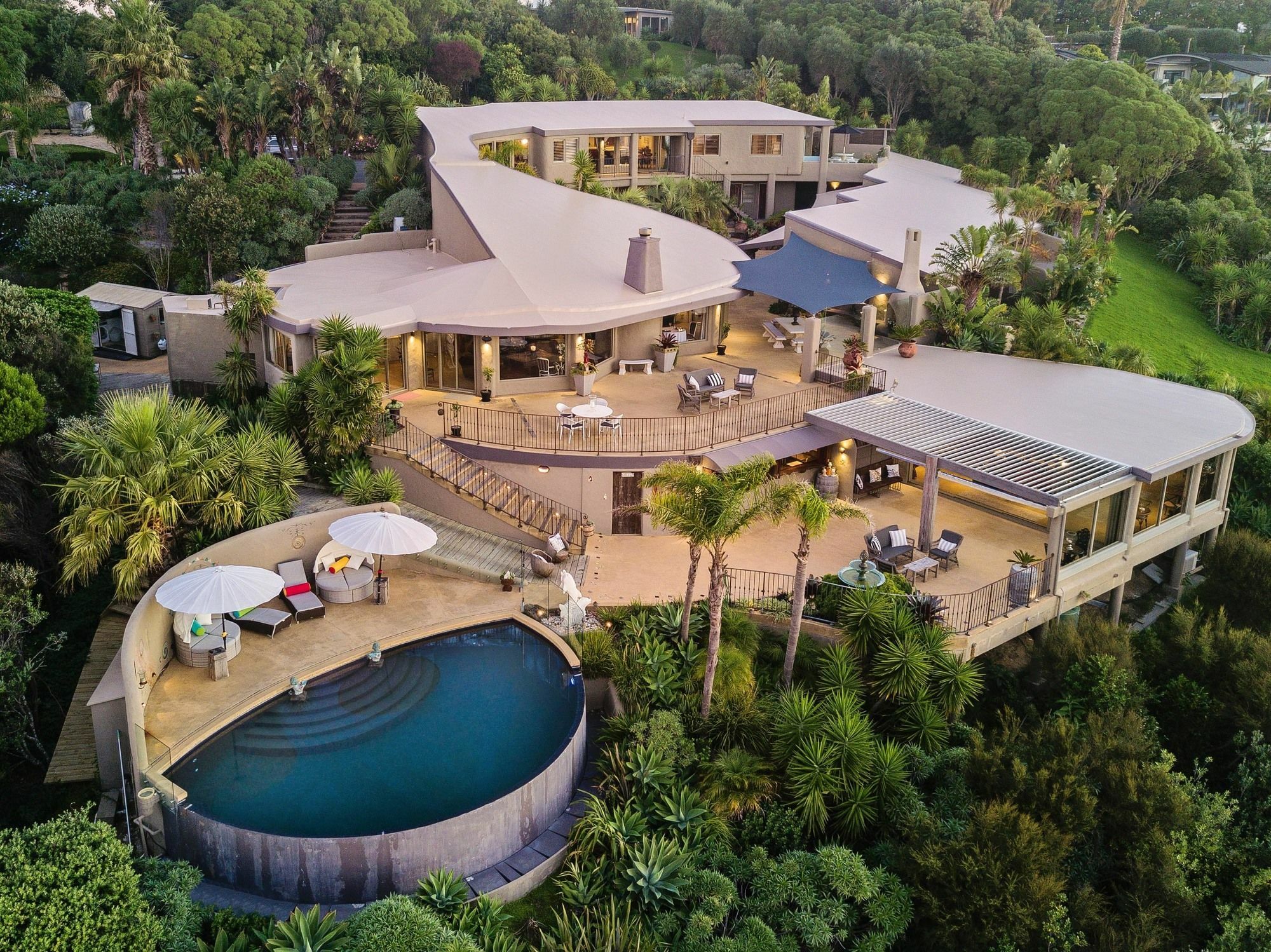 Delamore Lodge Oneroa Dış mekan fotoğraf
